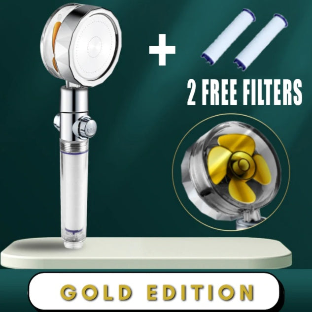 Shower Head Water Saving Flow 360 Degrees Rotating - Raifaonline