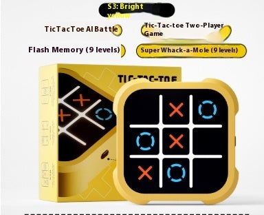 Educational Tictactoe Three-character Chess Rice Chess Children's Toys - Raifaonline