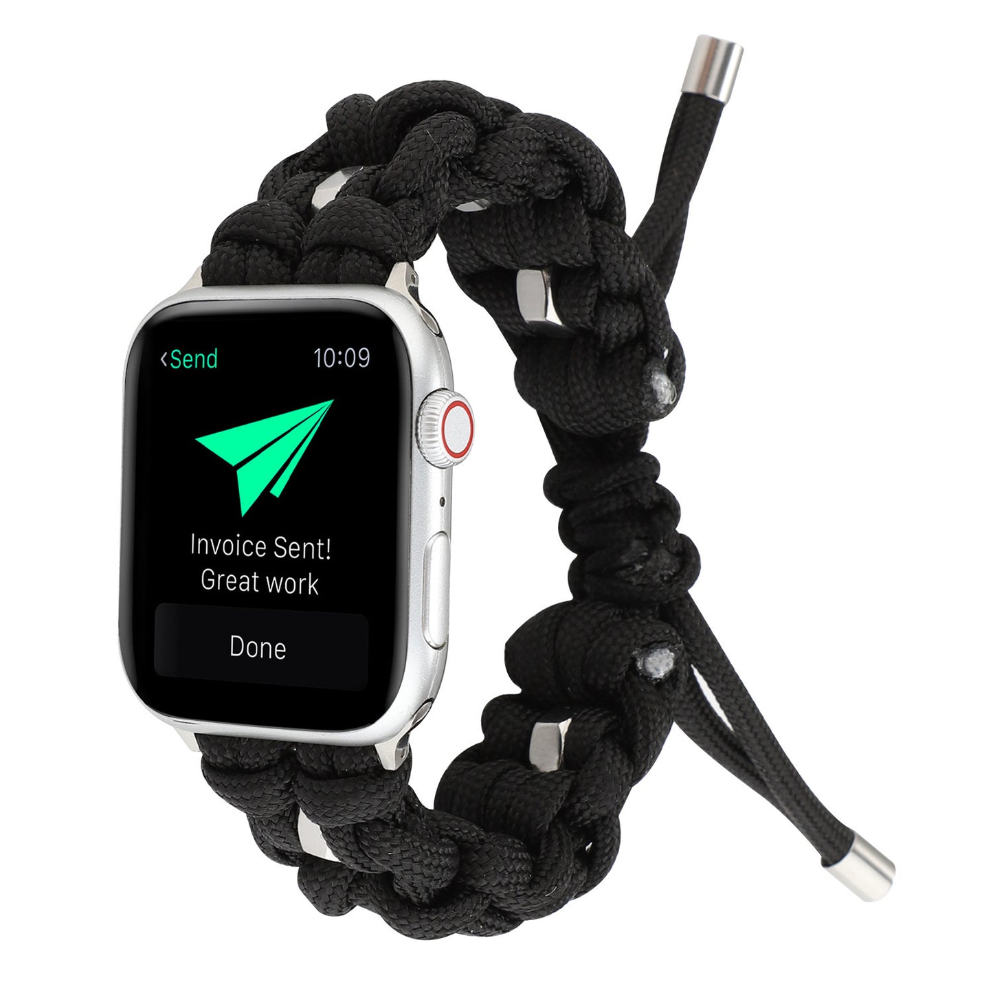 Outdoor umbrella cord braided strap Smart Watch - Raifaonline