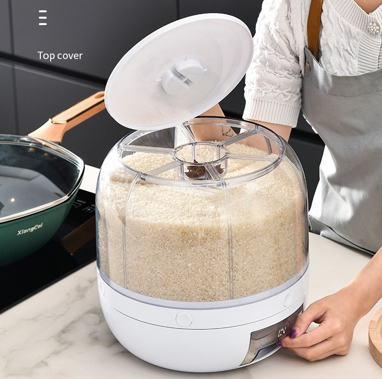 Food Grade Plastic Storage Grain Kitchen Rice Bucket - Raifaonline