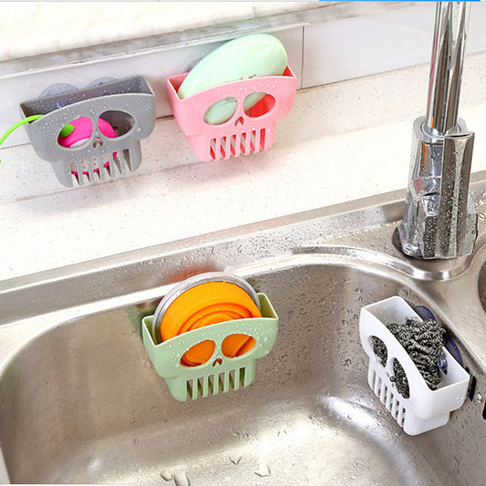 Free Punch Kitchen Drain Rack for Dish Cloth and Sponge - Raifaonline