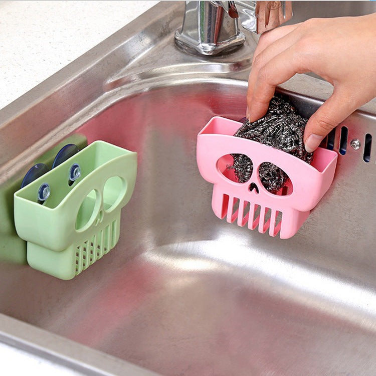 Free Punch Kitchen Drain Rack for Dish Cloth and Sponge - Raifaonline