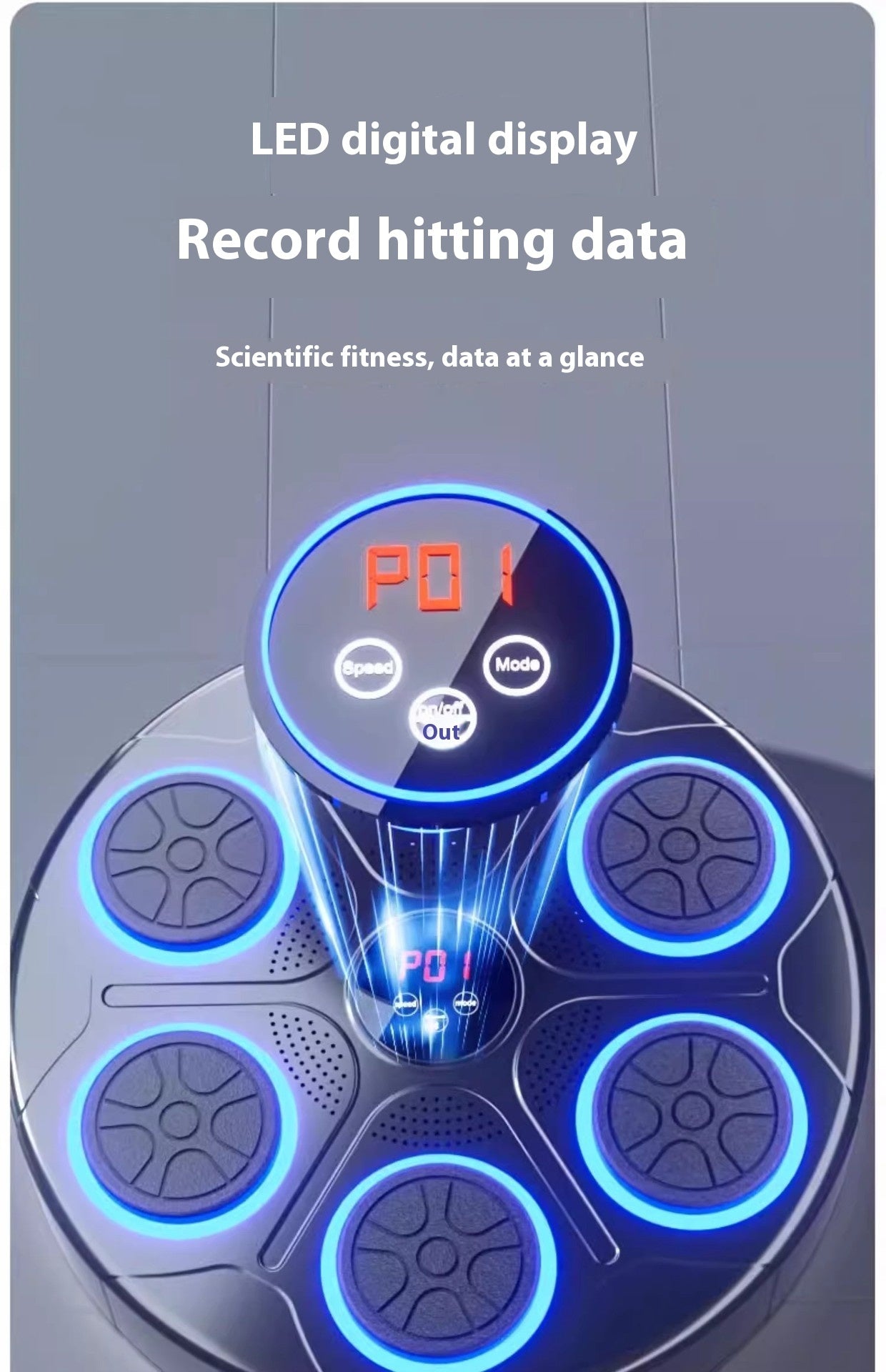 Music Boxing Machine with RGB Light and Bluetooth - Raifaonline