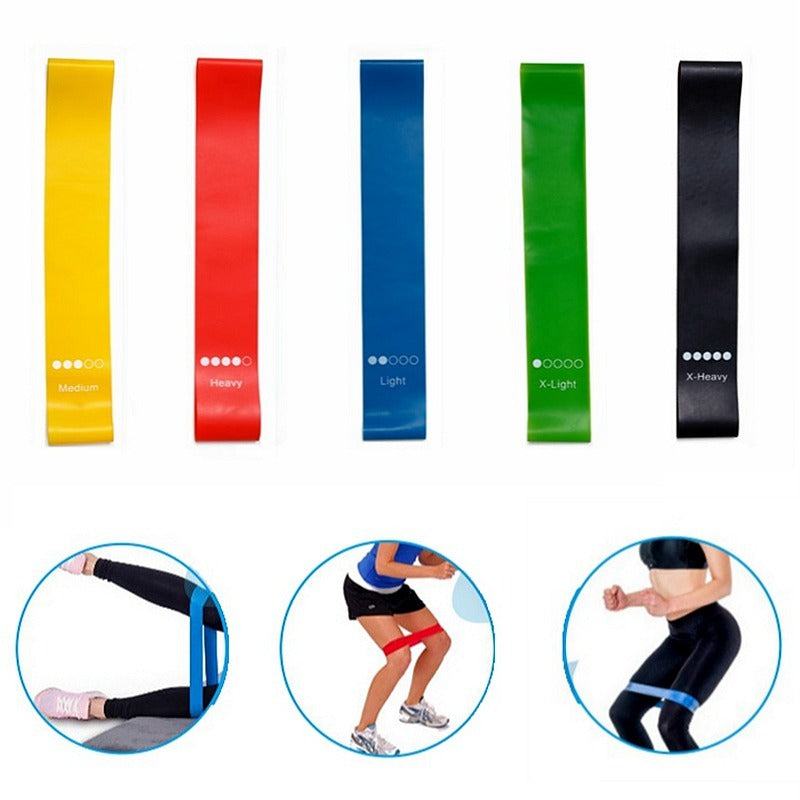 Yoga Resistance Bands for Pilates and Fitness Training - Raifaonline