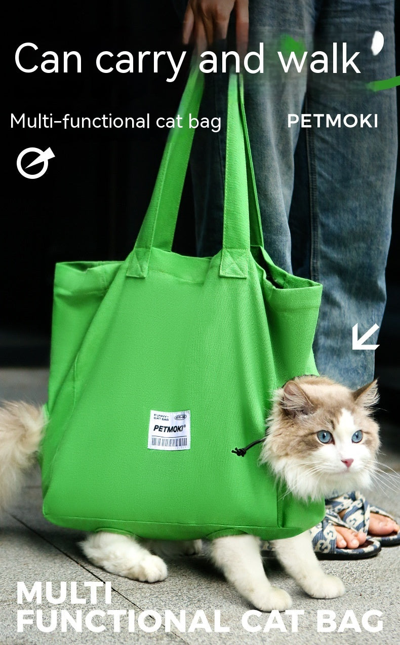 Canvas Cat & Dog Carrier Bag - Raifaonline