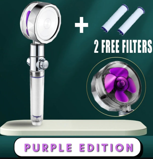 Shower Head Water Saving Flow 360 Degrees Rotating - Raifaonline