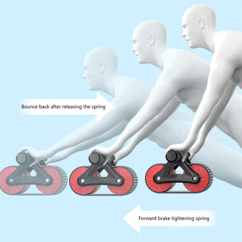 Automatic Rebound Ab Roller for Core and Waist Training - Raifaonline