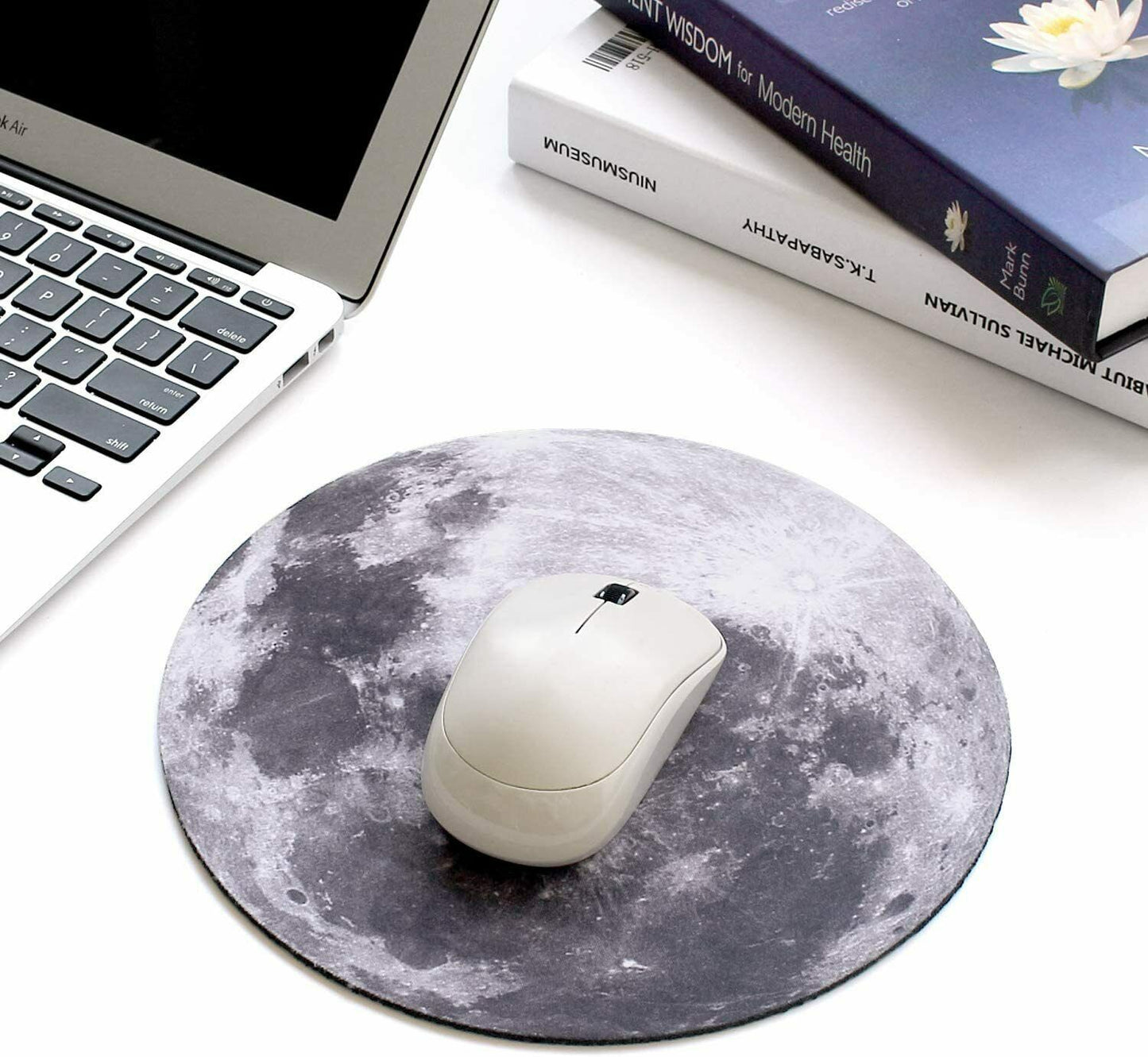 Space Round Mouse Pad PC Gaming Non Slip Mice Mat - Raifaonline