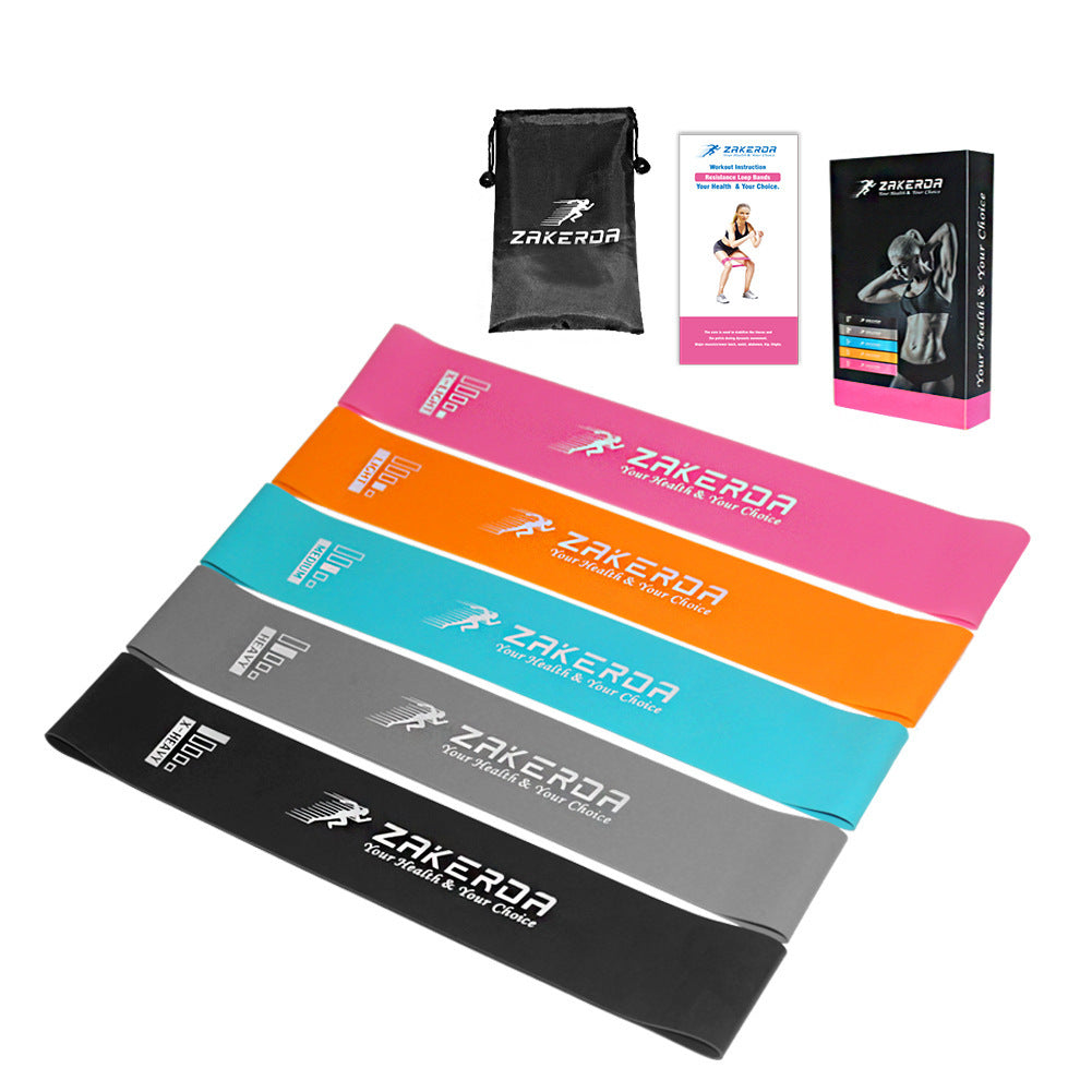 Yoga Resistance Bands for Pilates and Fitness Training - Raifaonline