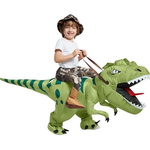One Casa Inflatable T-Rex Riding Costume