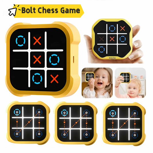 Educational Tictactoe Three-character Chess Rice Chess Children's Toys - Raifaonline