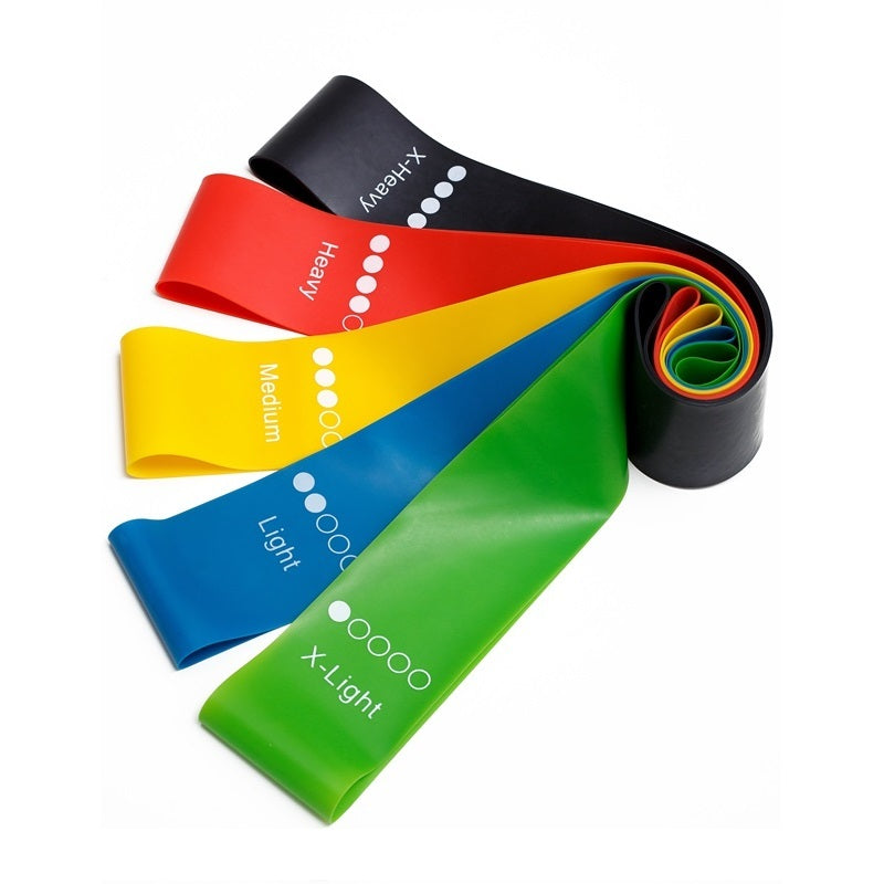 Yoga Resistance Bands for Pilates and Fitness Training - Raifaonline