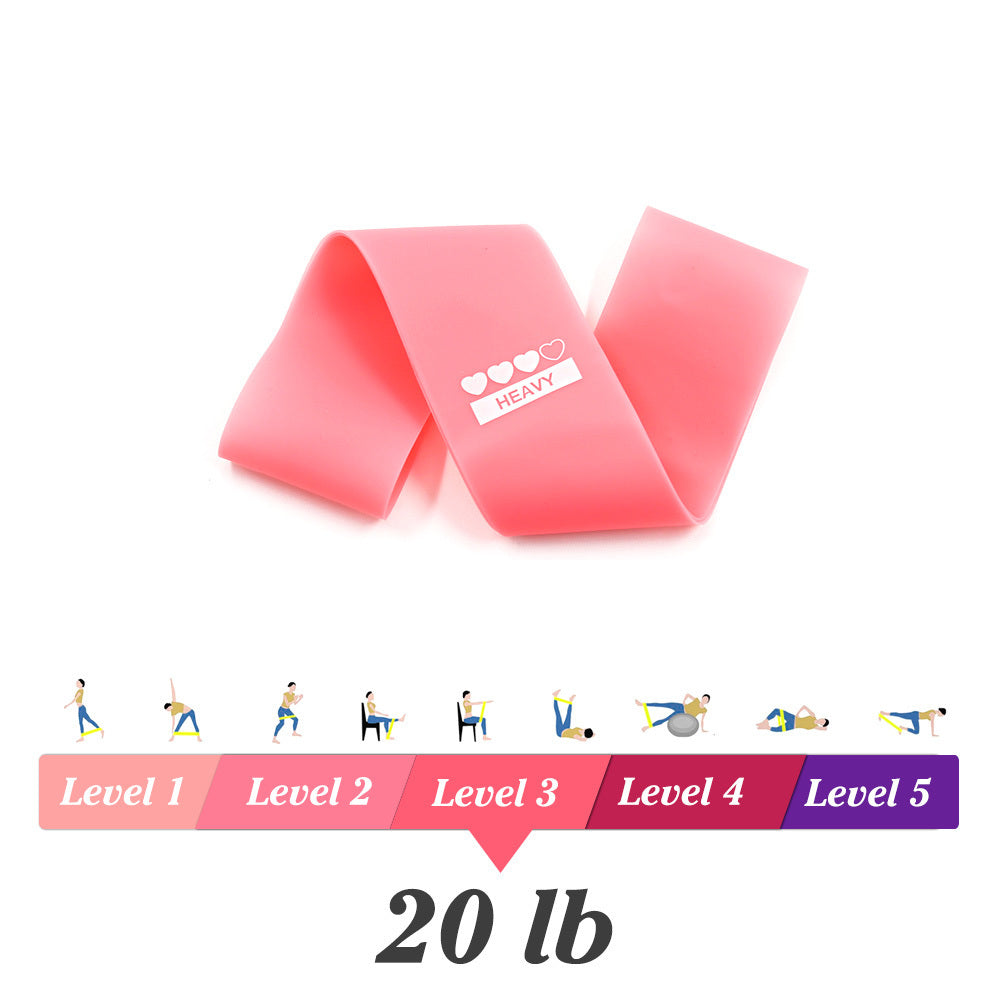 Yoga Resistance Bands for Pilates and Fitness Training - Raifaonline