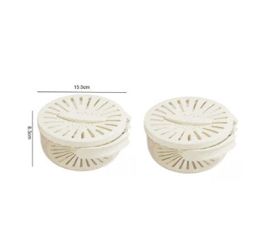 Multifunctional Washing Bowl – Foldable Drain Basket with Lid - Raifaonline