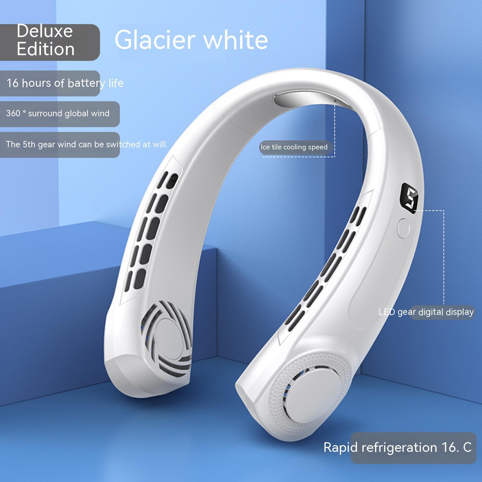 Portable Mute Multifunctional Hanging Neck Fan - Raifaonline