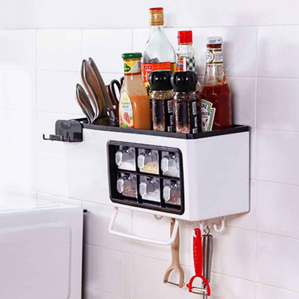 Multifunctional wall-mounted home storage jar - Raifaonline