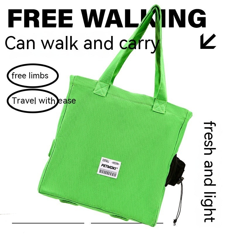 Canvas Cat & Dog Carrier Bag - Raifaonline