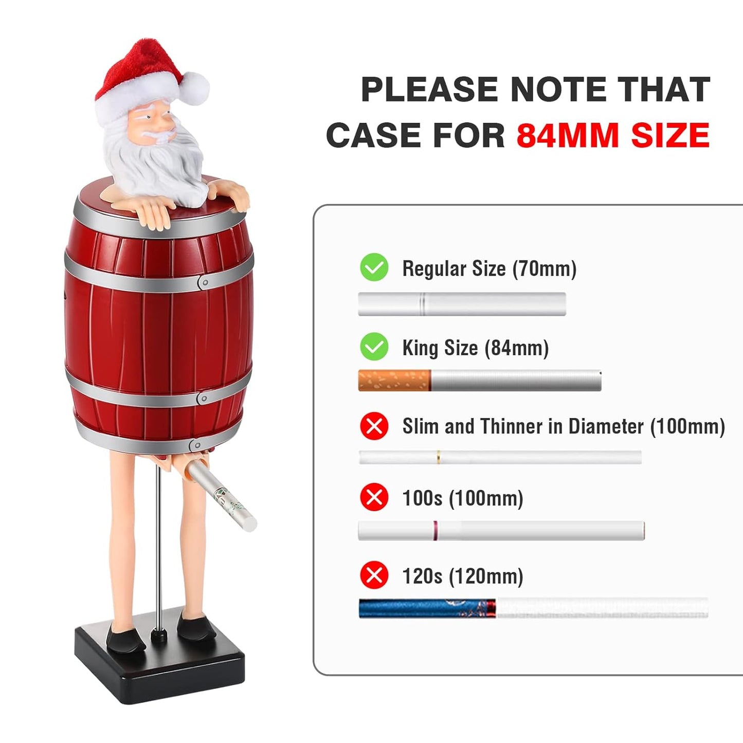 Funny Cigarette Dispenser for Christmas Party Home Decor