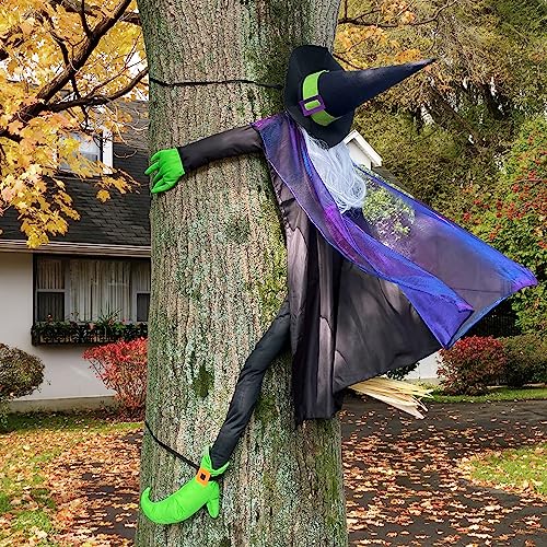 POPGIFTU 64" Crashing Witch into Tree