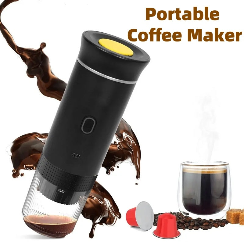 Portable Coffee Machine – 3-in-1 Espresso Maker with Grinder - Raifaonline
