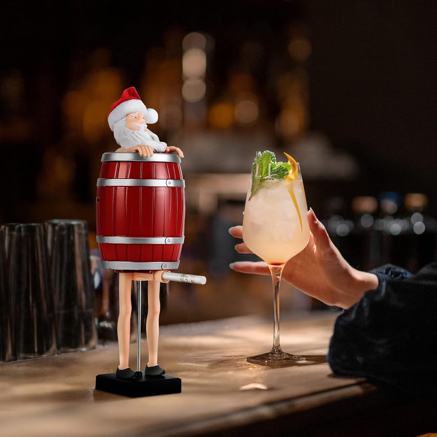 Funny Cigarette Dispenser for Christmas Party Home Decor