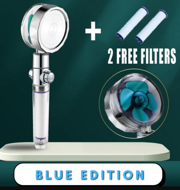 Shower Head Water Saving Flow 360 Degrees Rotating - Raifaonline