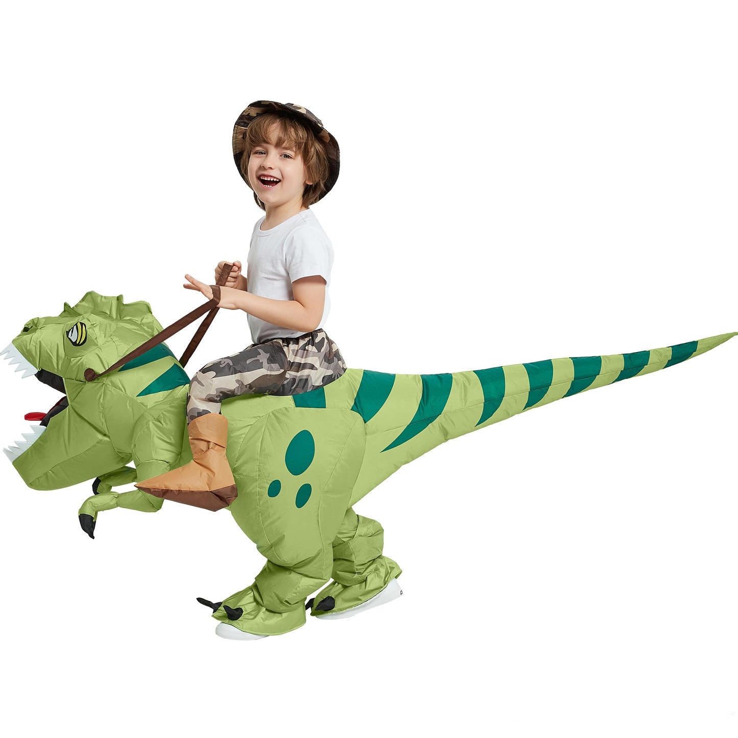 One Casa Inflatable T-Rex Riding Costume