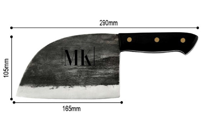 Stainless Steel Meat Cleaver Chef's Knife Cleaver - Raifaonline