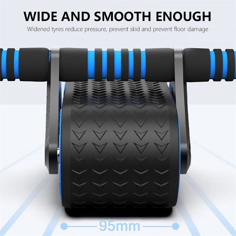 Automatic Rebound Ab Roller for Core and Waist Training - Raifaonline