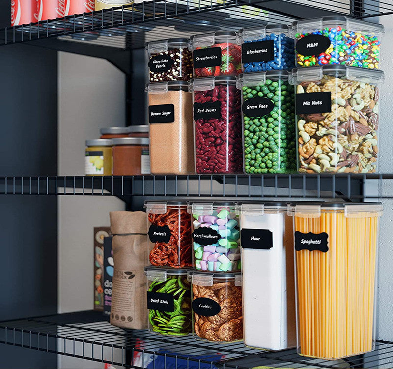 Cereals Kitchen Snacks Refrigerator Storage Box 24-piece Set - Raifaonline
