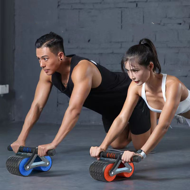 Automatic Rebound Ab Roller for Core and Waist Training - Raifaonline