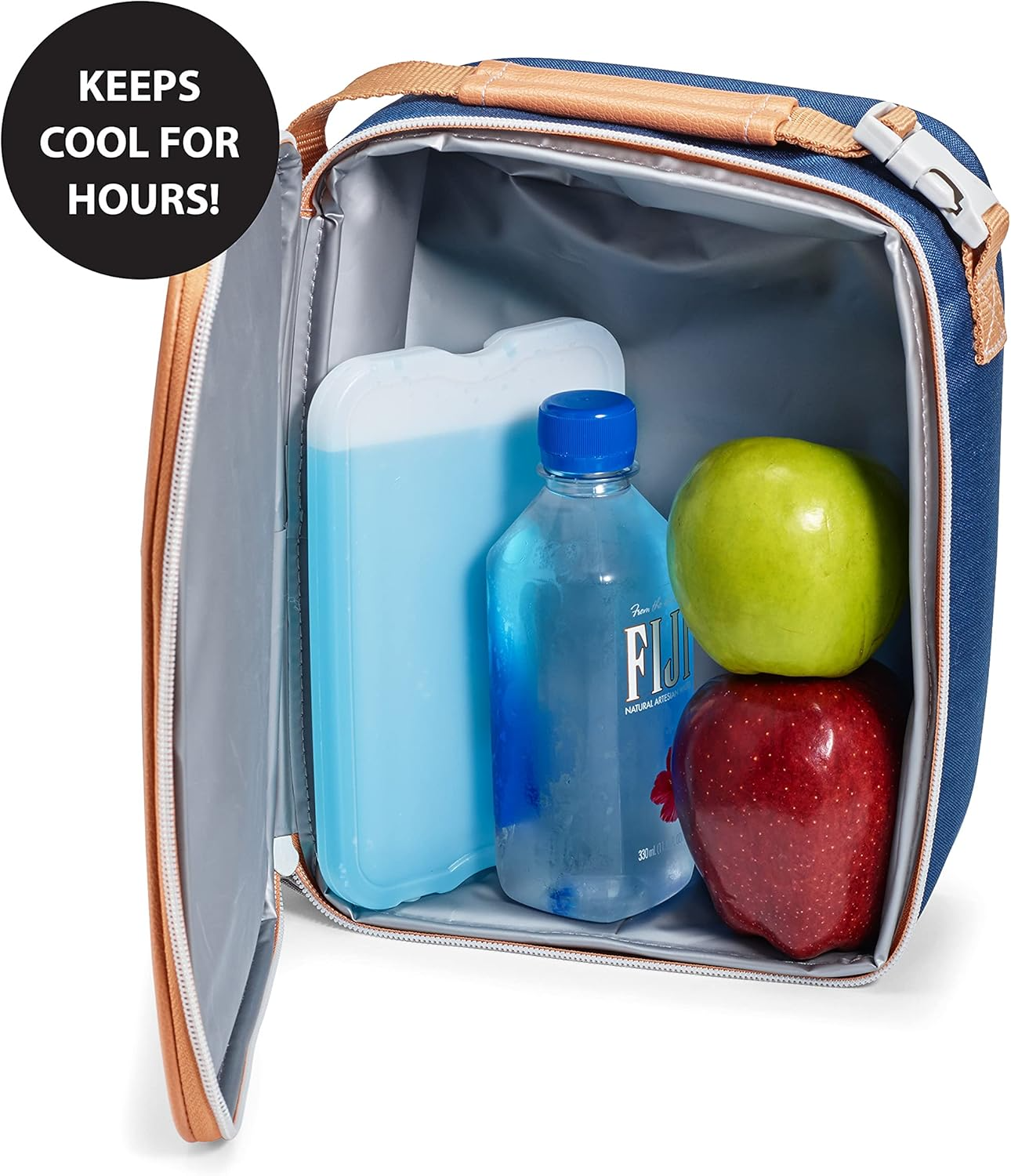 Cool Coolers by Fit & Fresh 4 Pack XL Slim Ice Packs