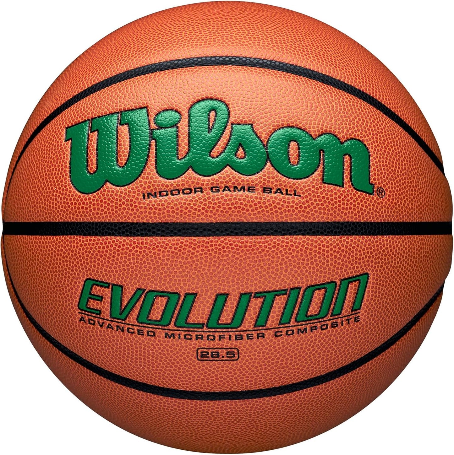 WILSON Evolution Indoor Game Basketballs - Size 5, Size 6 and Size 7