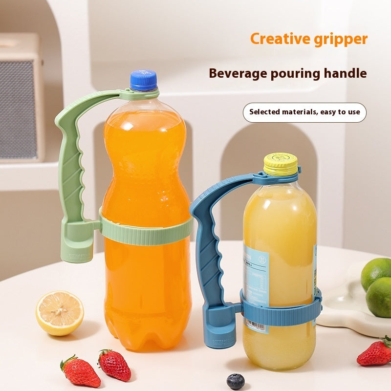 Adjustable Pouring Handle Bottle Holder for Home Use - Raifaonline