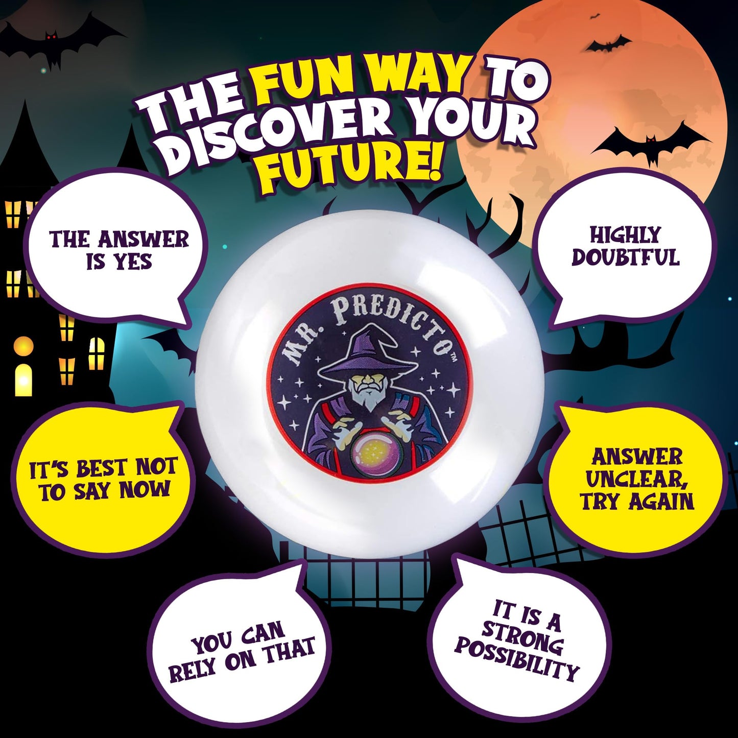 Mr. Predicto Fortune Teller Crystal Ball