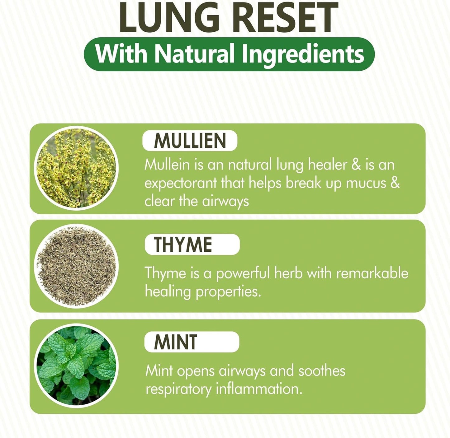Lung Detox Mullein Diffuser Pen | Natural Mullein Leaf | Lung Health & Detox | Herbal Mullein Diffuser Pen 600 Uses