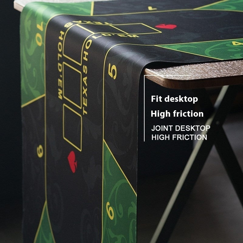 Texas Poker Tablecloth Thickened Overlock Rubber Desk Mat - Raifaonline
