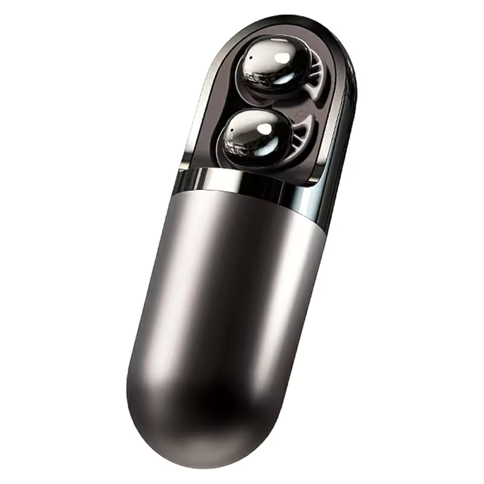 S13 Vibration Massage Bluetooth Headphones Invisible Ear Plugs Bluetooth 6.0 Sleep Earbuds for Side Sleepers Provide Massage