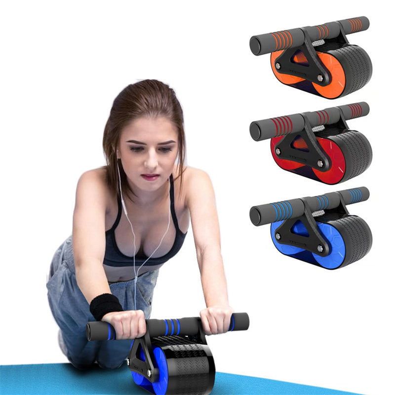 Automatic Rebound Ab Roller for Core and Waist Training - Raifaonline