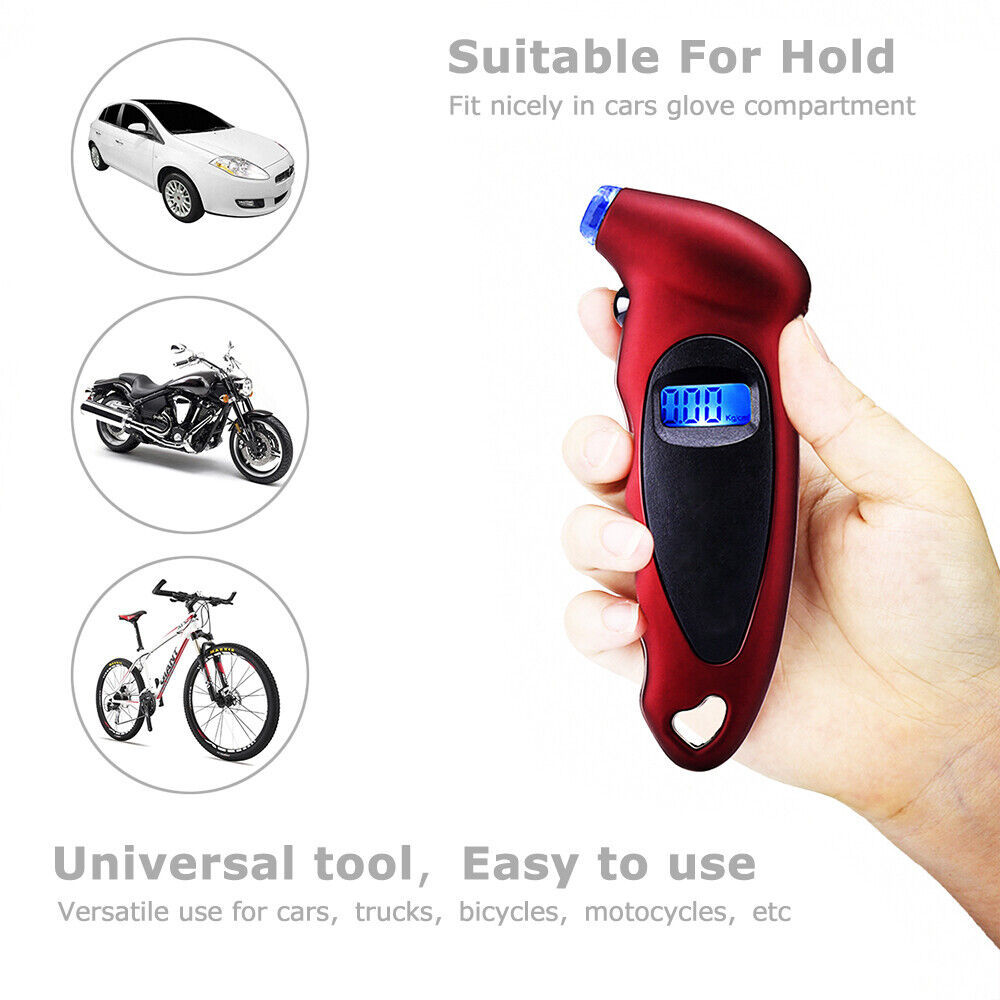 New Digital Tire Pressure Gauge Backlight - Raifaonline