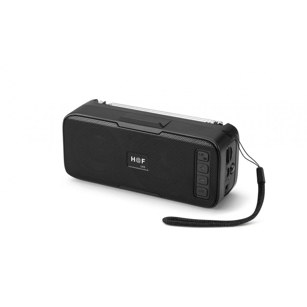 Portable Bluetooth Speaker with Solar Charging and Outdoor Light - Raifaonline