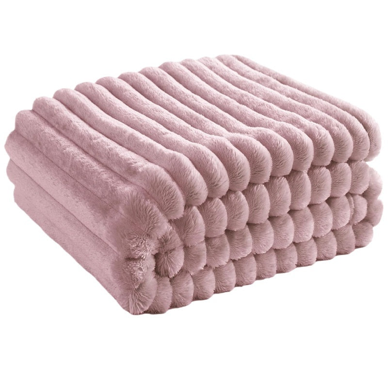 Bedsure Gentle Soft White Throw Blanket for Couch