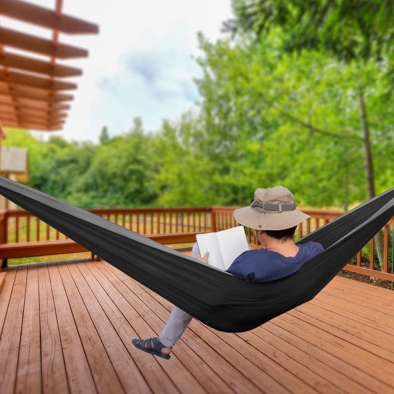 Double Travel Hammock for Camping and Garden Use - Raifaonline