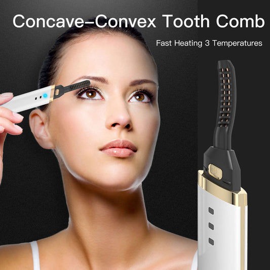Eyelash Curler Electric Beauty Tool Styling Eyelashes - Raifaonline