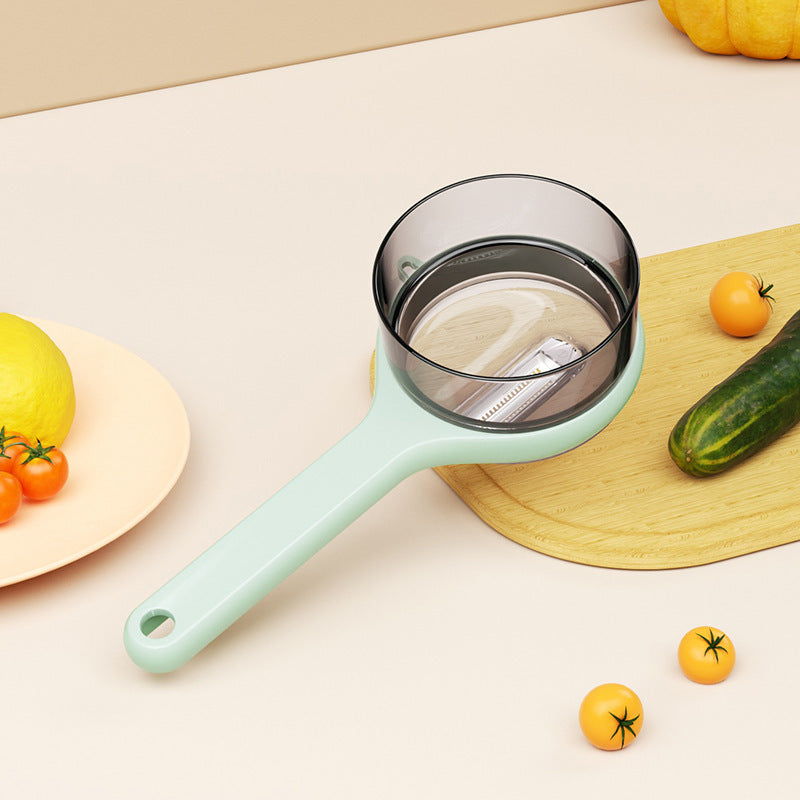 Kitchen Peeler with Storage Bucket and Scratcher Tool - Raifaonline