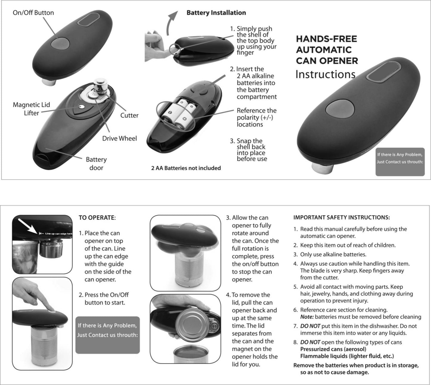 Automatic Can & Jar Opener - Raifaonline