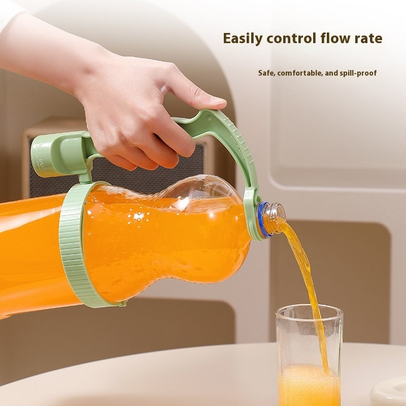 Adjustable Pouring Handle Bottle Holder for Home Use - Raifaonline