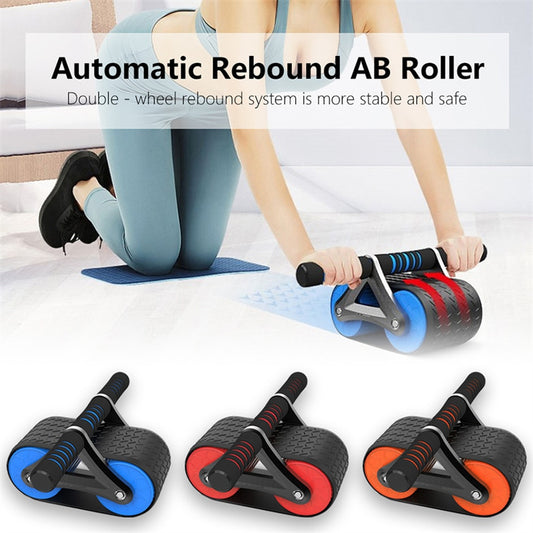 Automatic Rebound Ab Roller for Core and Waist Training - Raifaonline