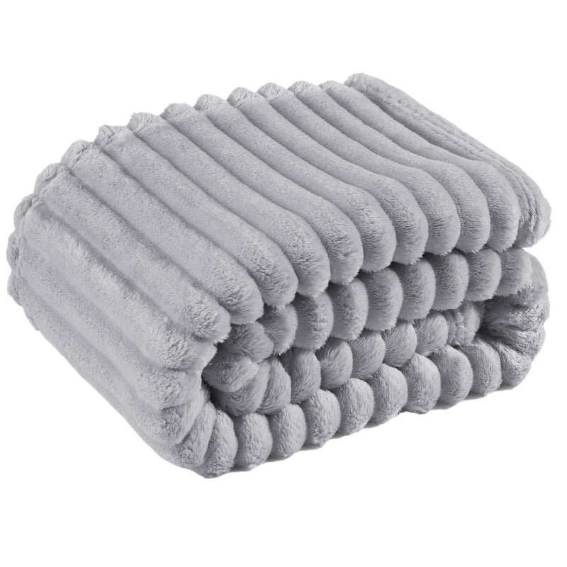 Bedsure Gentle Soft White Throw Blanket for Couch
