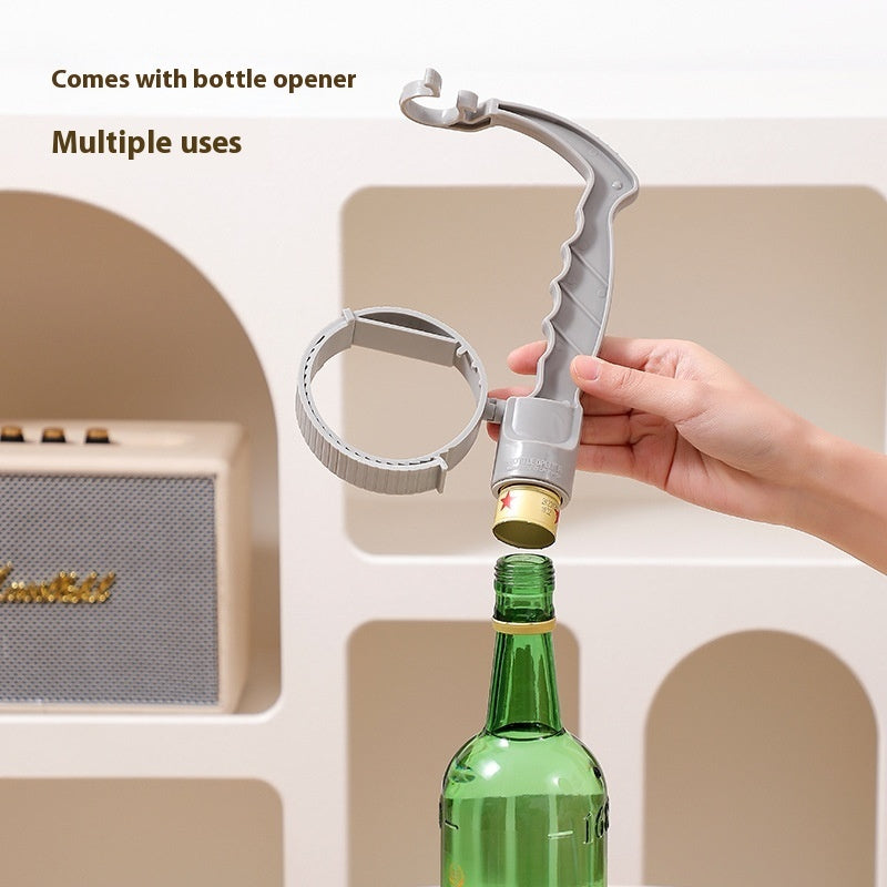 Adjustable Pouring Handle Bottle Holder for Home Use - Raifaonline